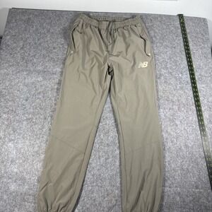 New Balance All Motion JOGGERS Men's Running Pants Flap Pockets Timberwolf M